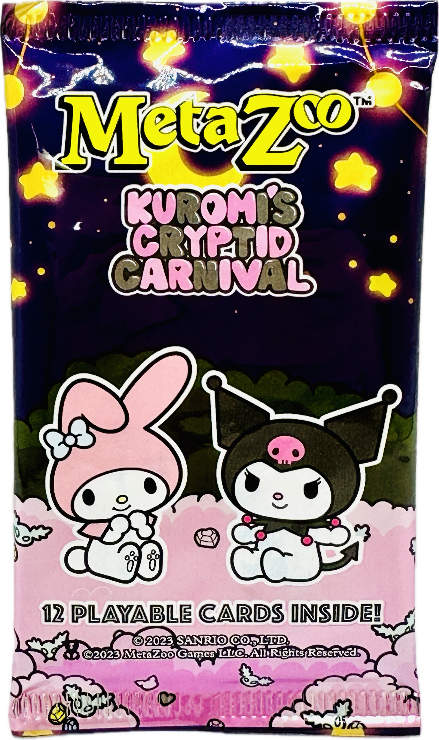 Kuromi's Cryptid Carnival Trading Cards 12 Pack