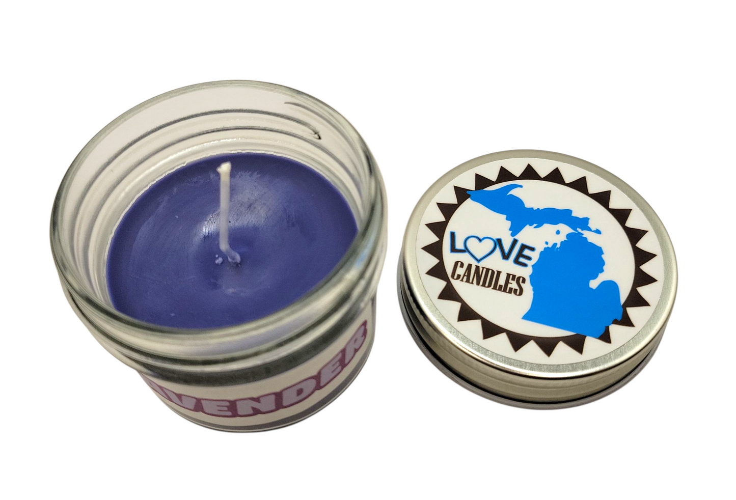 Lavender Love Michigan Candle 4 oz