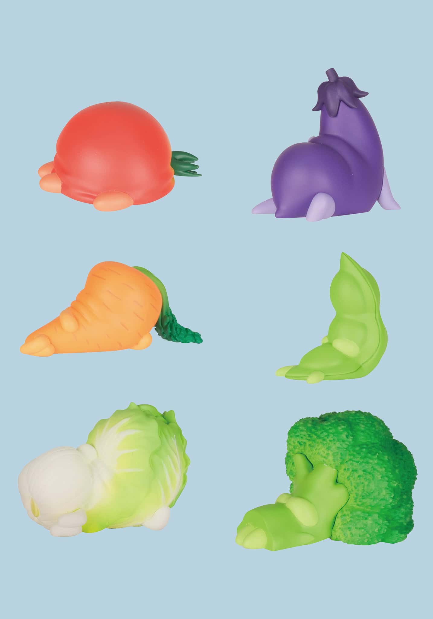 Lazy Veggies Figure Blind Box