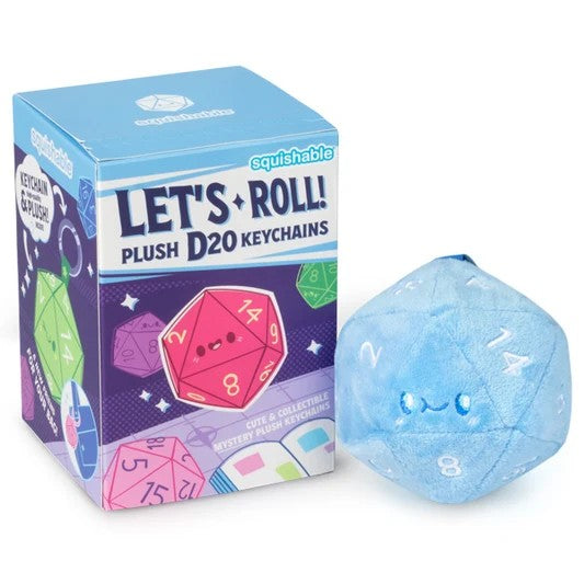 Let's Roll Plush D20 Keychains Blind Box