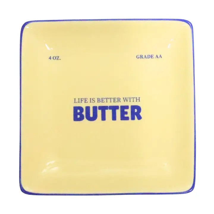 Life Is Better With Butter Trinket Tray