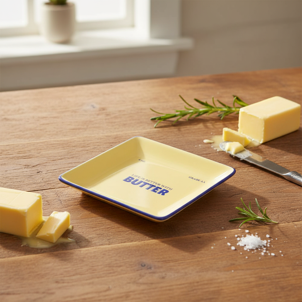 Life Is Better With Butter Trinket Tray