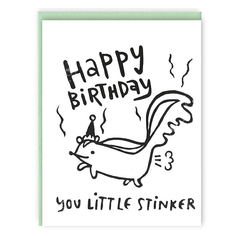 Card Happy Birthday You Little Stinker