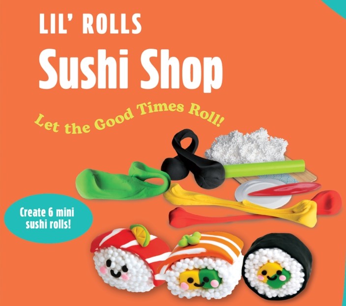 Lil' Rolls Sushi Shop Clay Kit