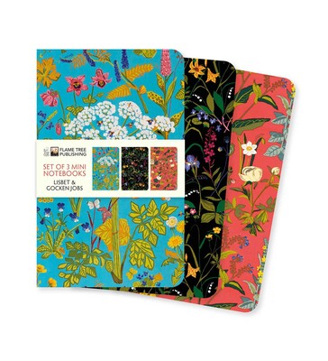Lisbet And Gocken Jobs Set Of Three Mini Notebooks