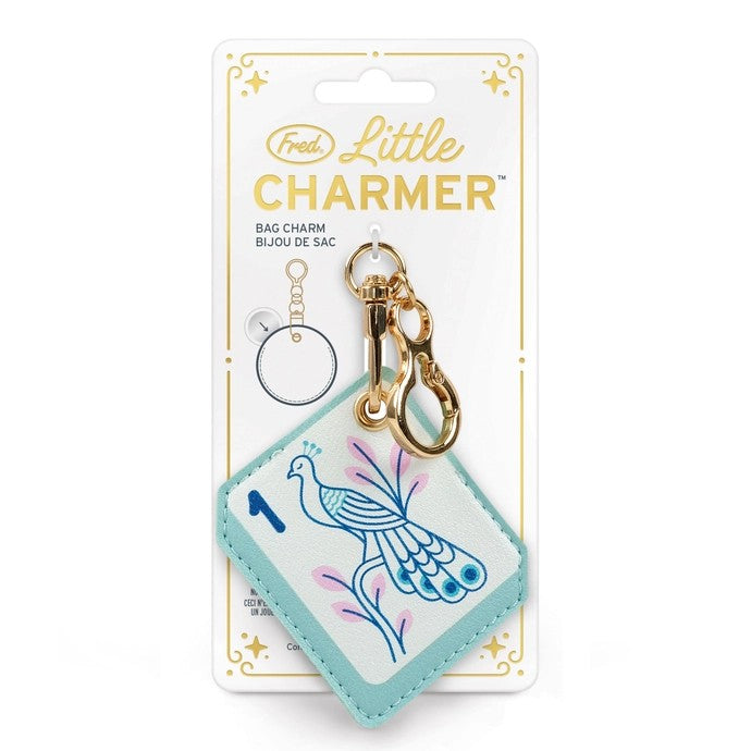 Little Charmer Mahjong Keychain Airtag Holder