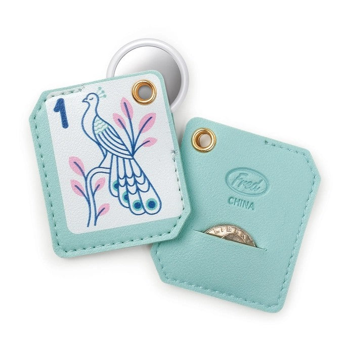 Little Charmer Mahjong Keychain Airtag Holder