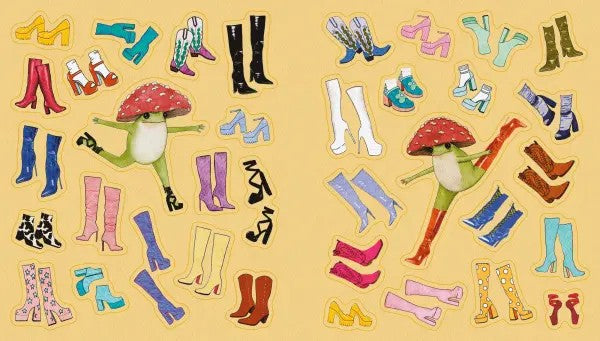 Little Frog Sticker Book