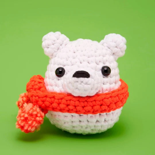 Woobles Lola Loca Polar Bear Beginner Crochet Kit
