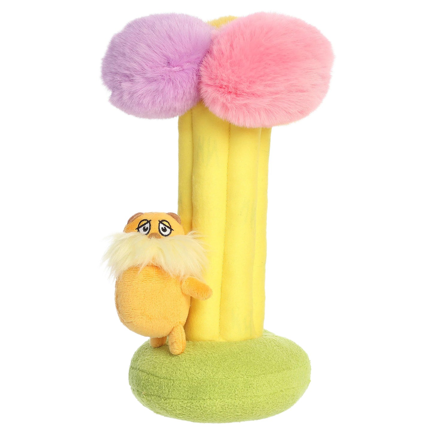 Lorax Climbing Truffula Tree Plush 10.5" Dr. Seuss