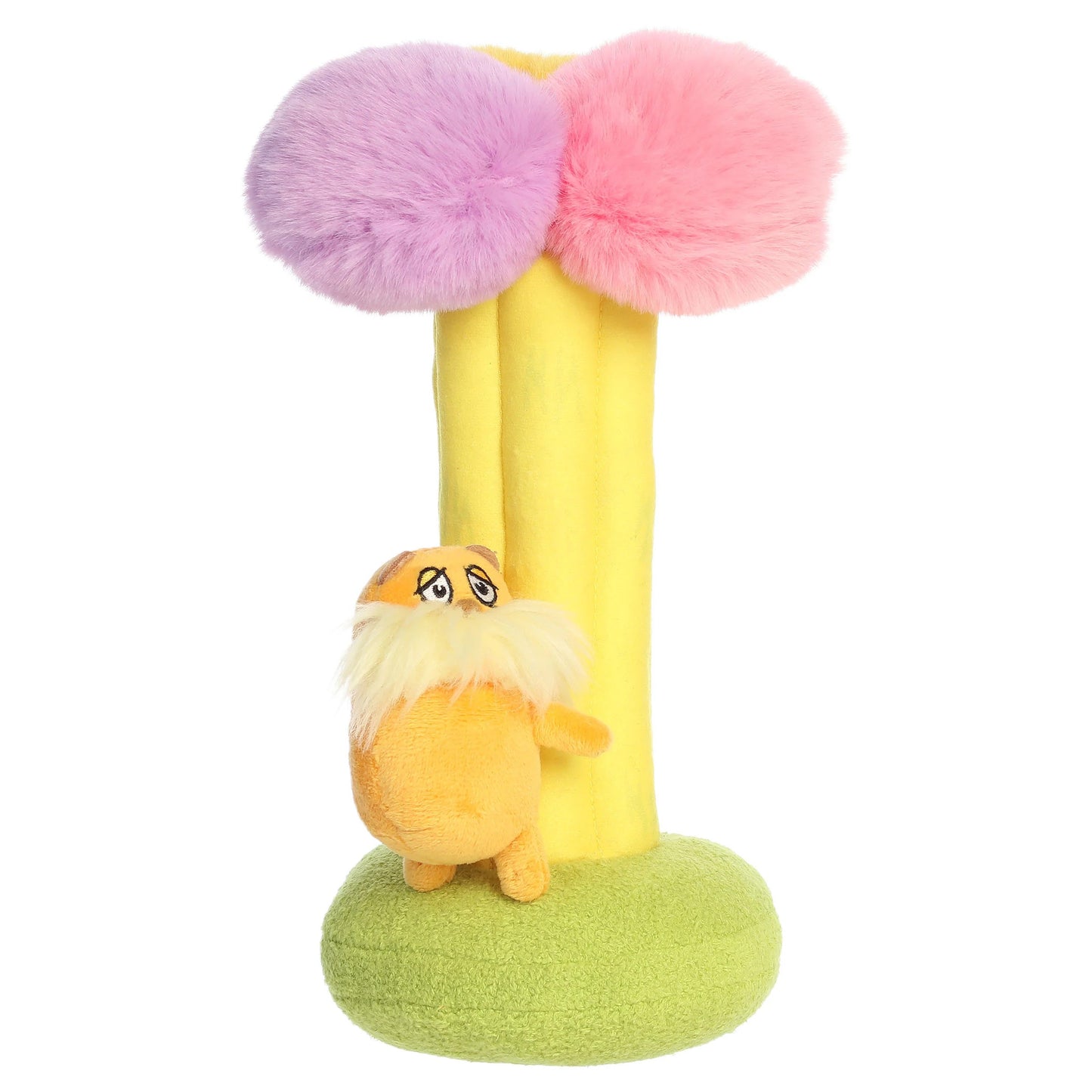 Lorax Climbing Truffula Tree Plush 10.5" Dr. Seuss