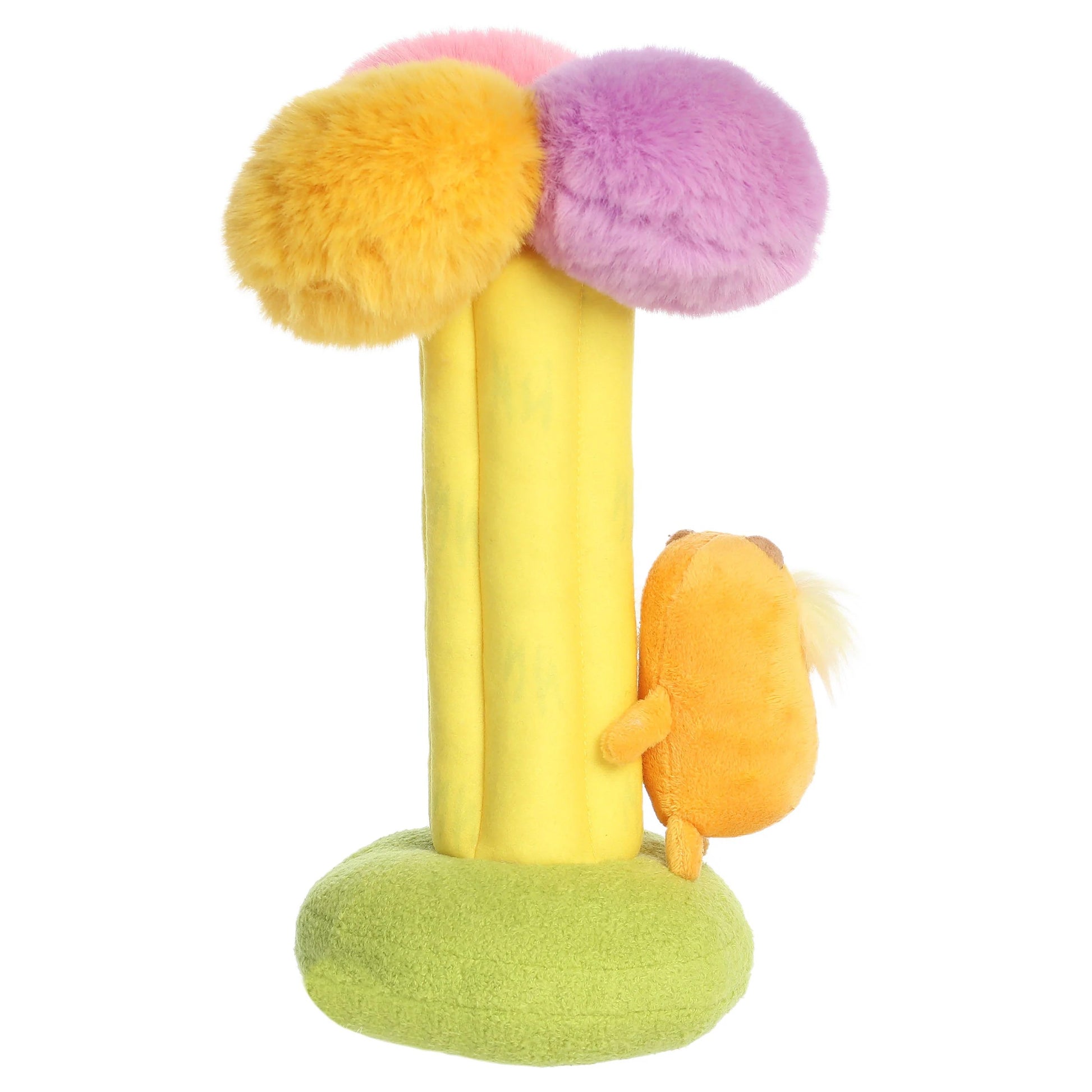 Lorax Climbing Truffula Tree Plush 10.5" Dr. Seuss