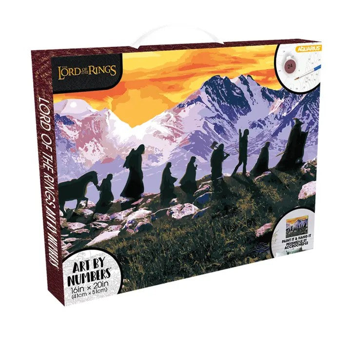 Lord Of The Rings Art By Numbers