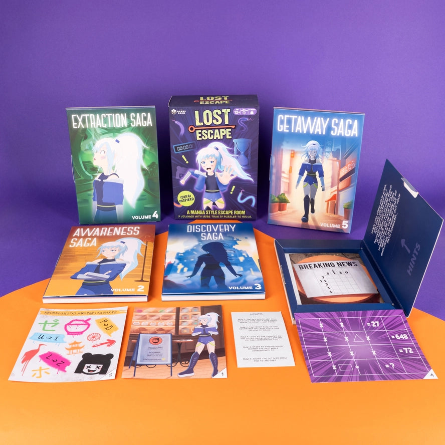 Lost Escape Manga Style Escape Room Game