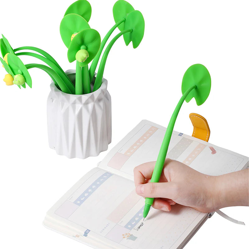 Lotus Leaf Frog Gel Pen