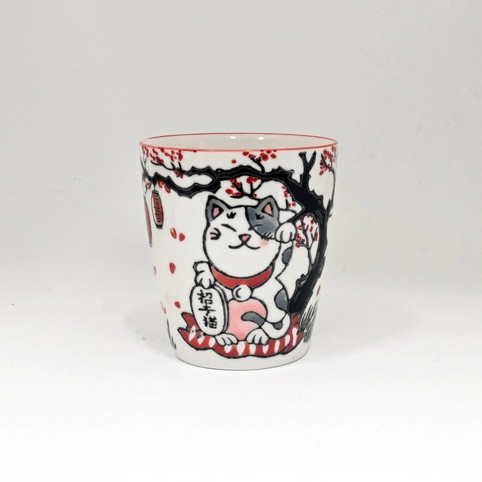 Lucky Cat Mug 12 oz