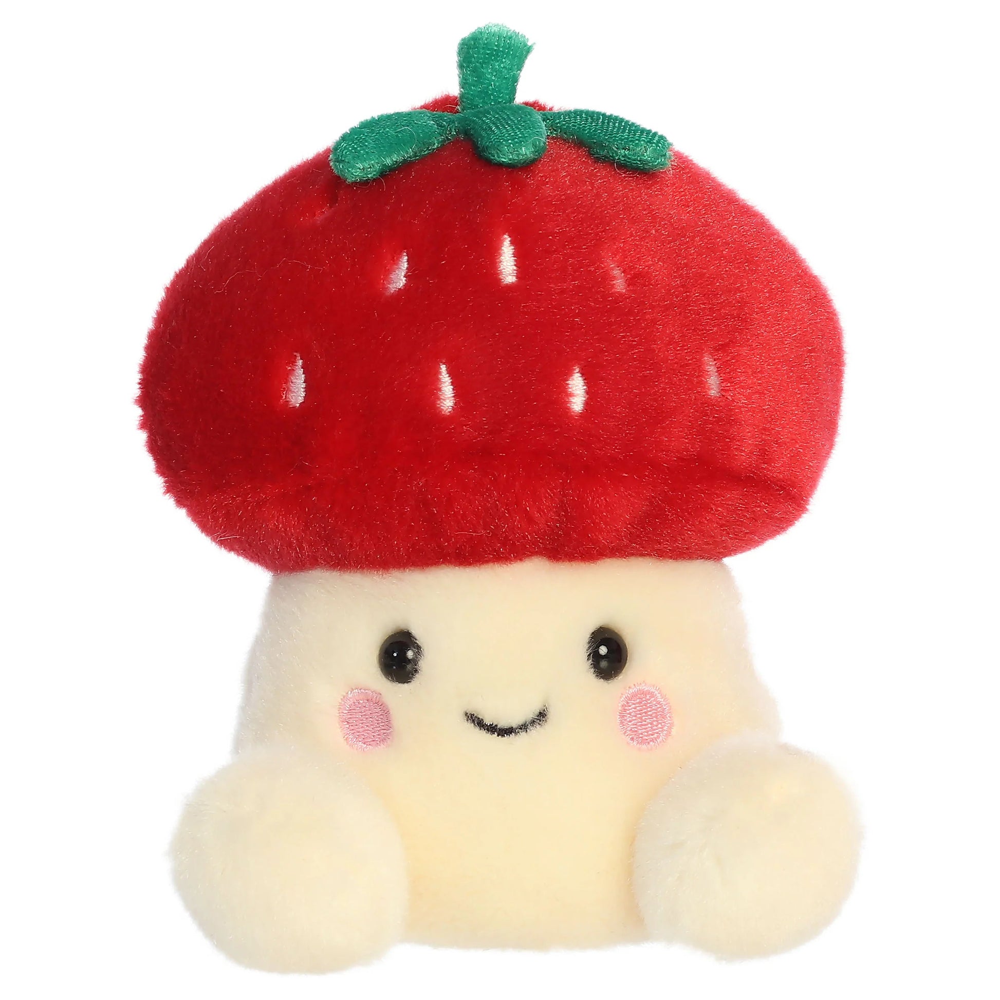 Lucy Strawberry Mushroom Palm Pals Plush 5"