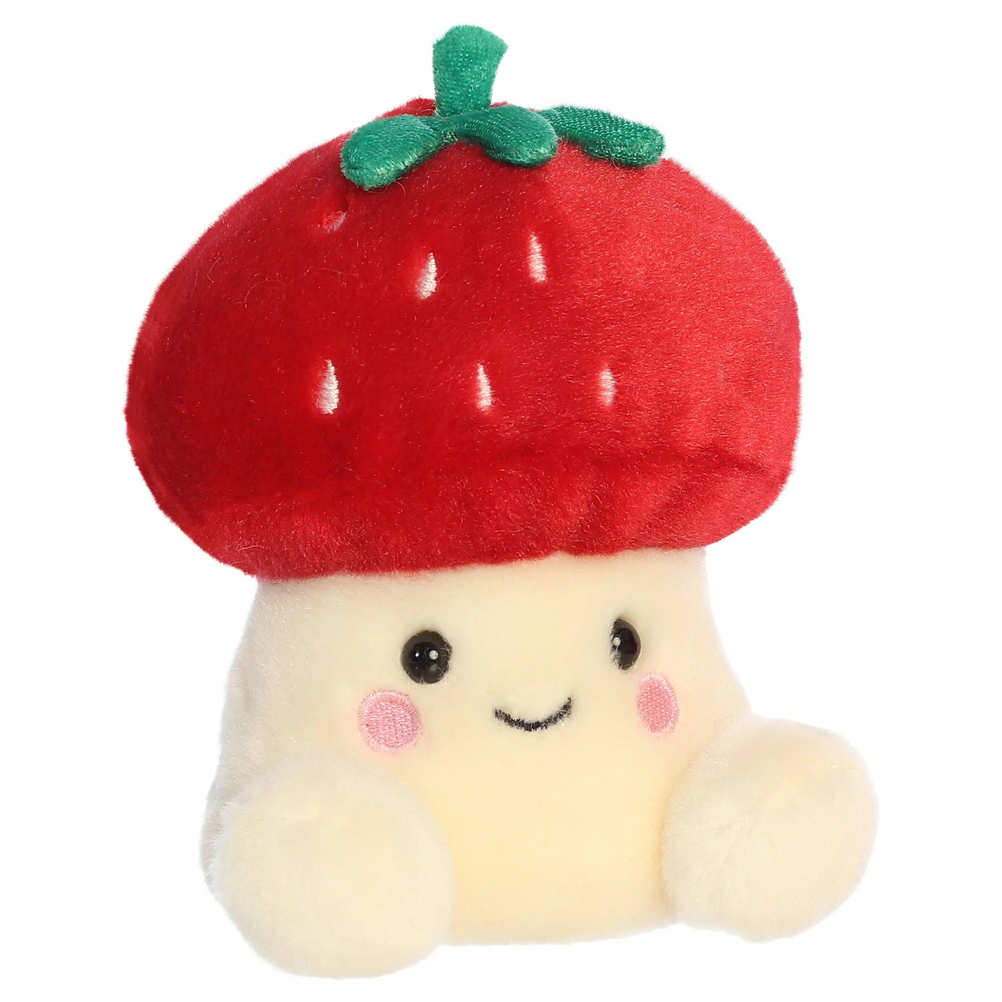 Lucy Strawberry Mushroom Palm Pals Plush 5"