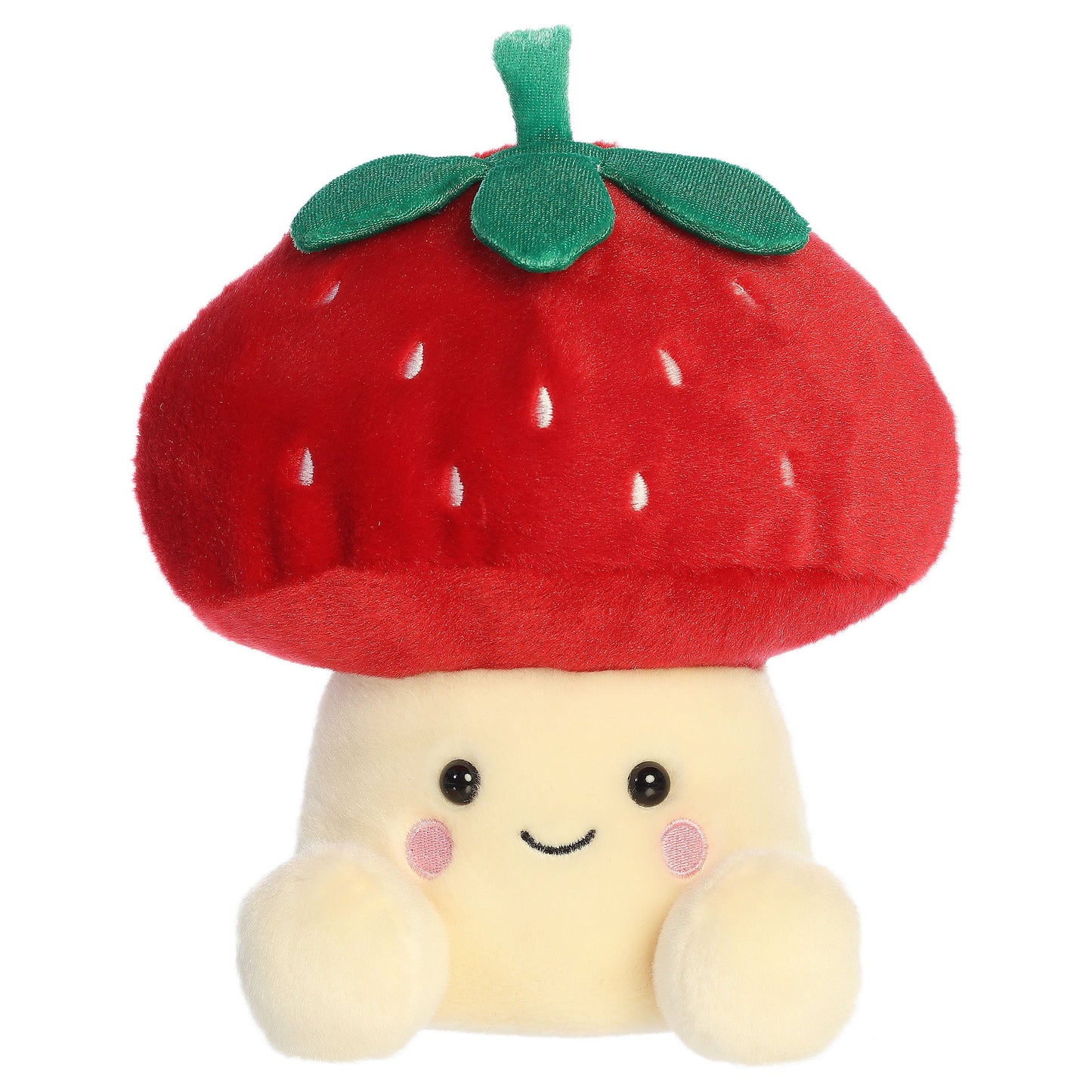 Lucy Strawberry Mushroom Party-Sized Palm Pals Plush 8"
