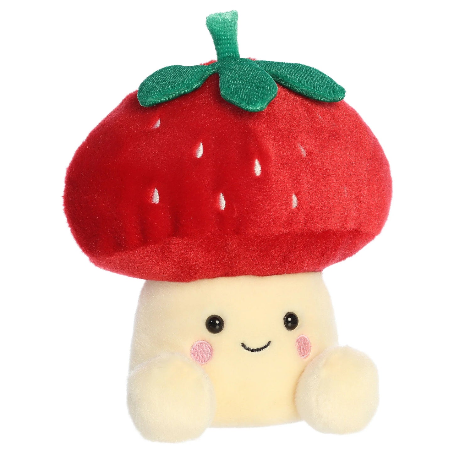 Lucy Strawberry Mushroom Party-Sized Palm Pals Plush 8"