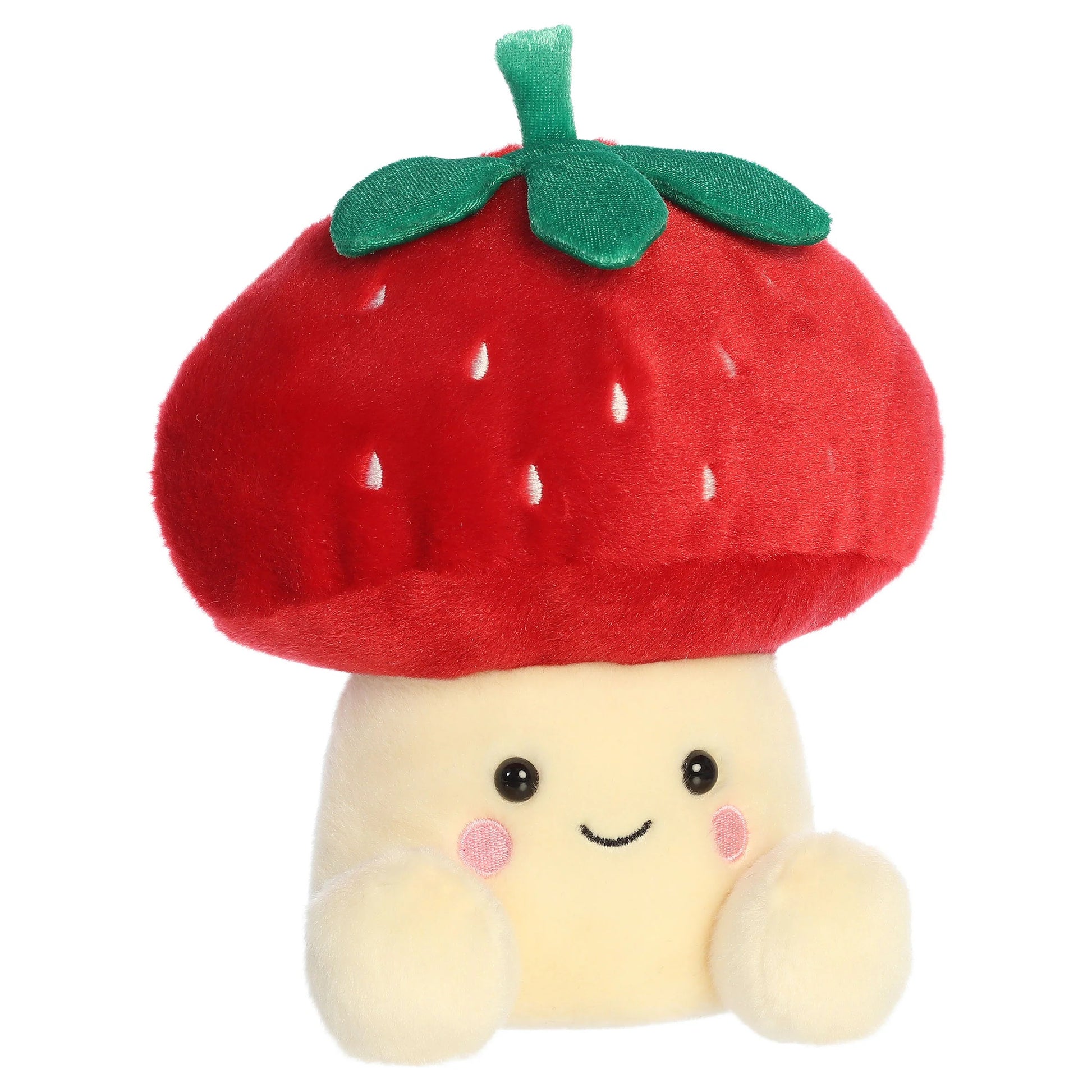 Lucy Strawberry Mushroom Party-Sized Palm Pals Plush 8"