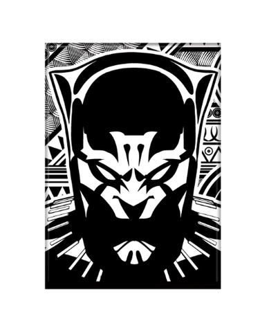 MAGNET Black Panther Black And White