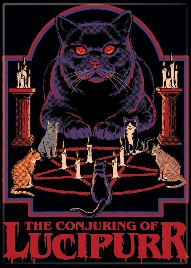 MAGNET Conjuring Lucipurr Cat Steven Rhodes