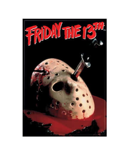 MAGNET Friday The 13th Mask Blood