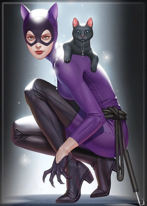 MAGNET DC Comics Catwoman With Cat