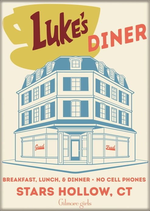 MAGNET Gilmore Girls Luke's Diner