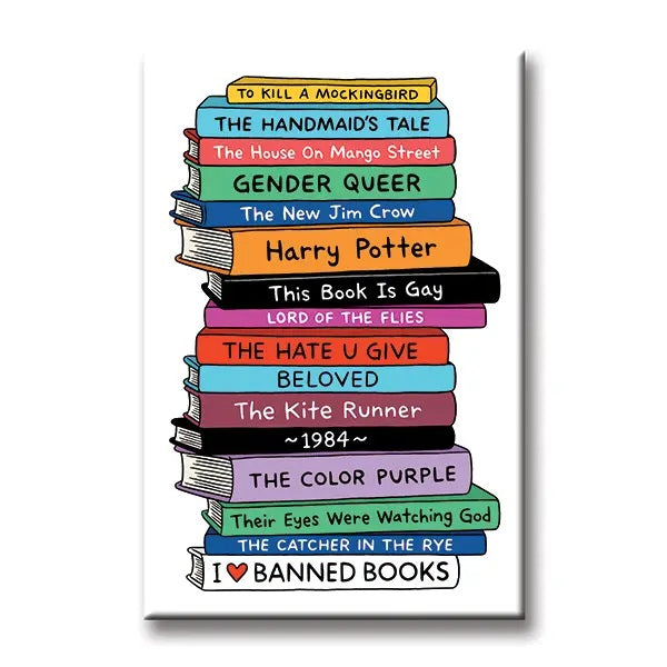MAGNET I Heart Banned Books