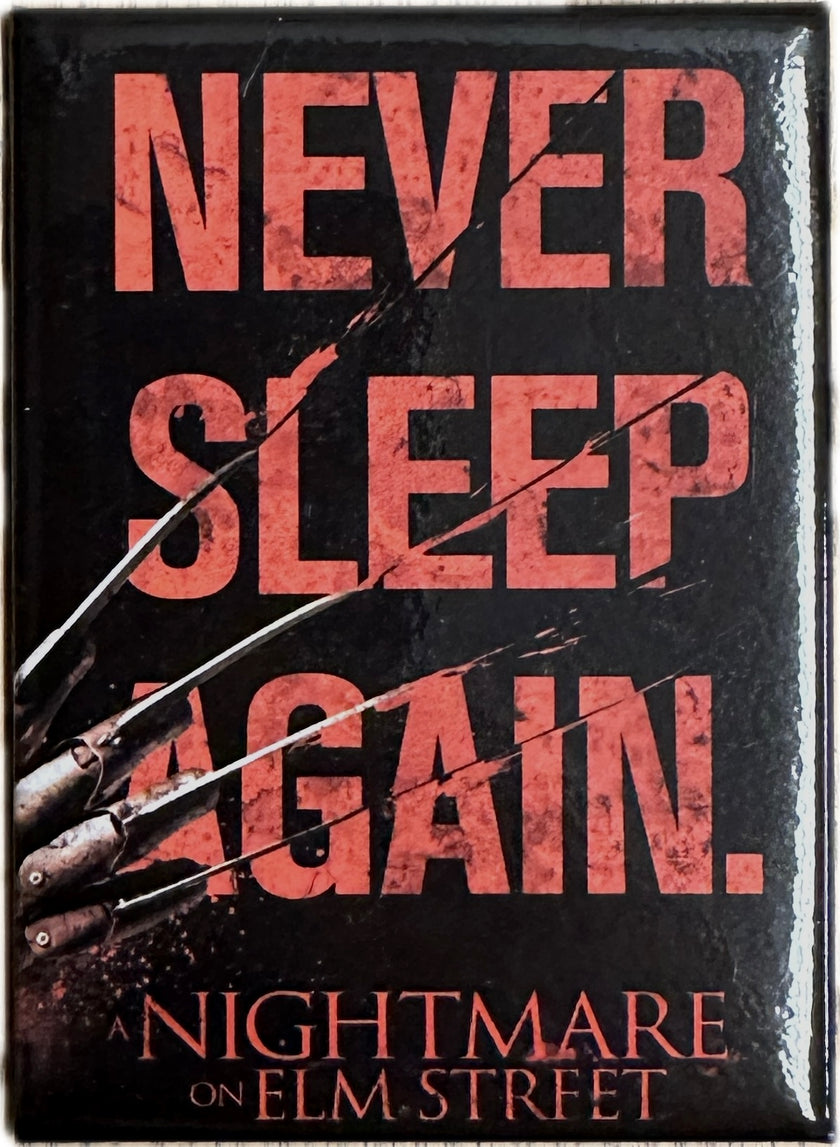 MAGNET Never Sleep Again Nightmare On Elm Street