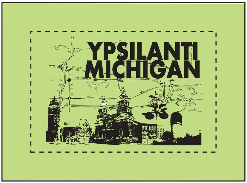 MAGNET Ypsilanti Michigan Map