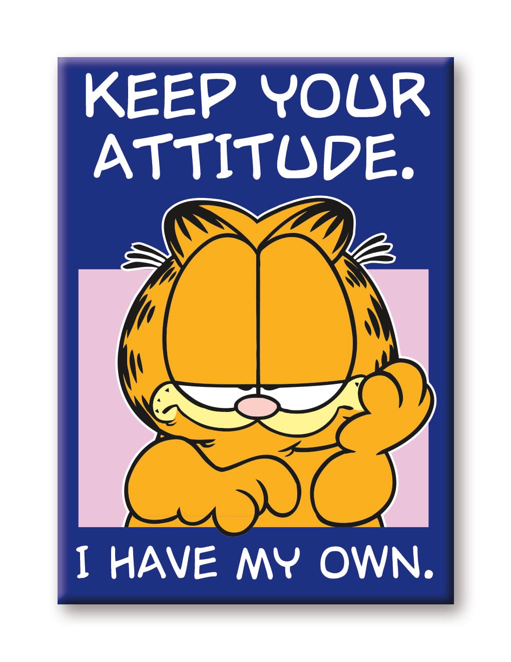 MAGNET Garfield Keep Your Attitude