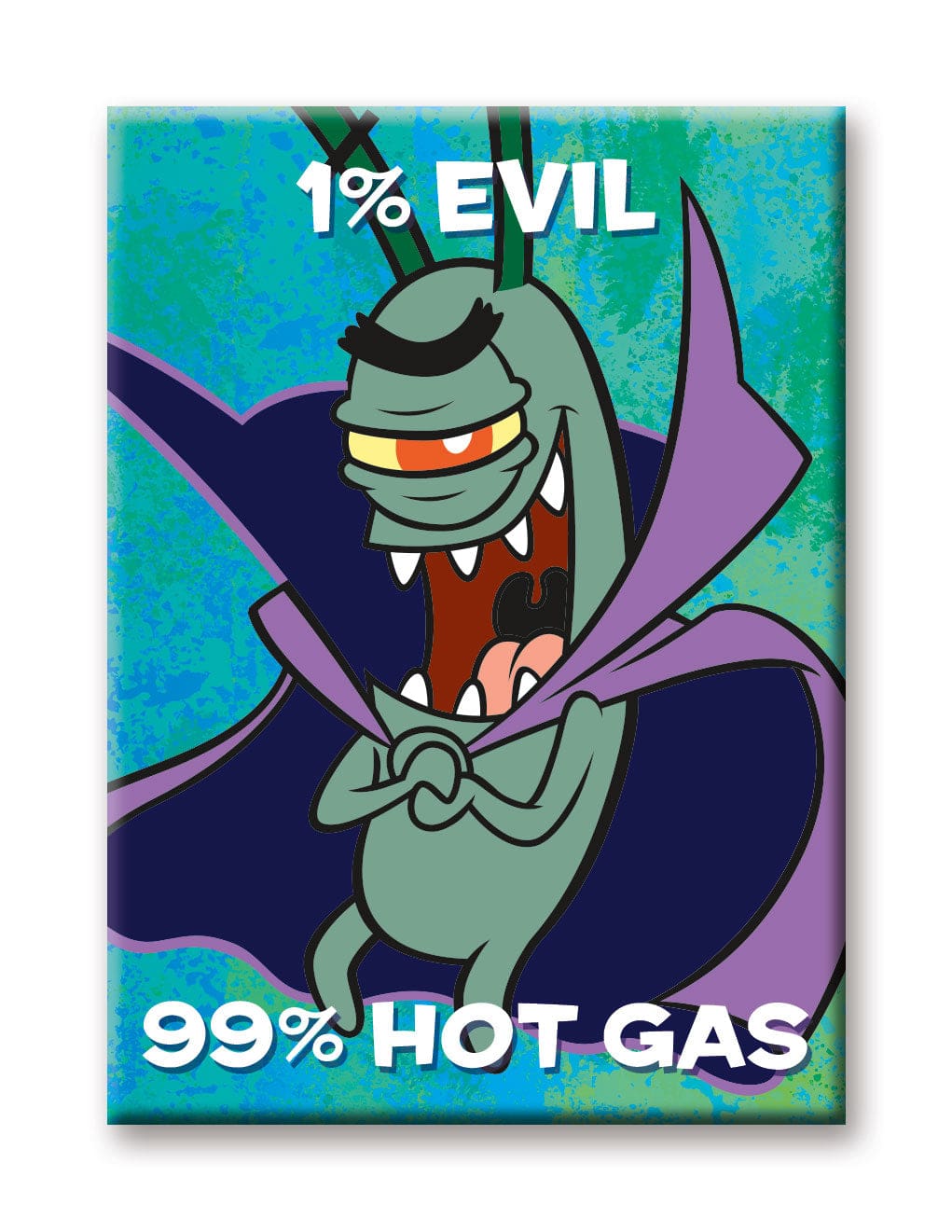MAGNET SpongeBob SquarePants Plankton 1% Evil