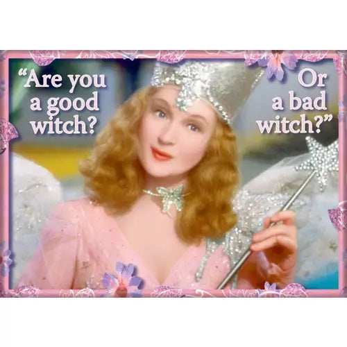 MAGNET Wizard Of Oz Good Witch Bad Witch