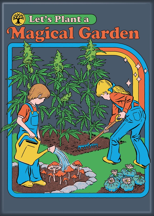 MAGNET Let's Plant A Magical Garden Steven Rhodes