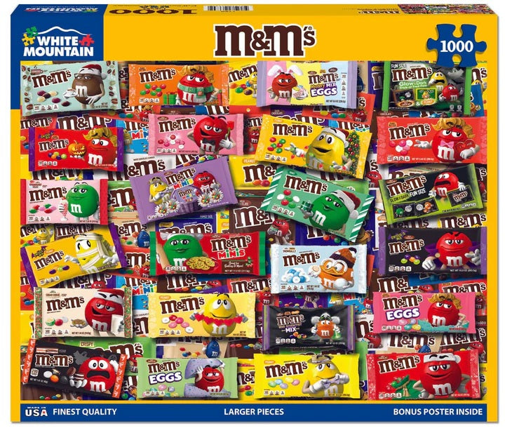 M&M's Puzzle 1000 pc