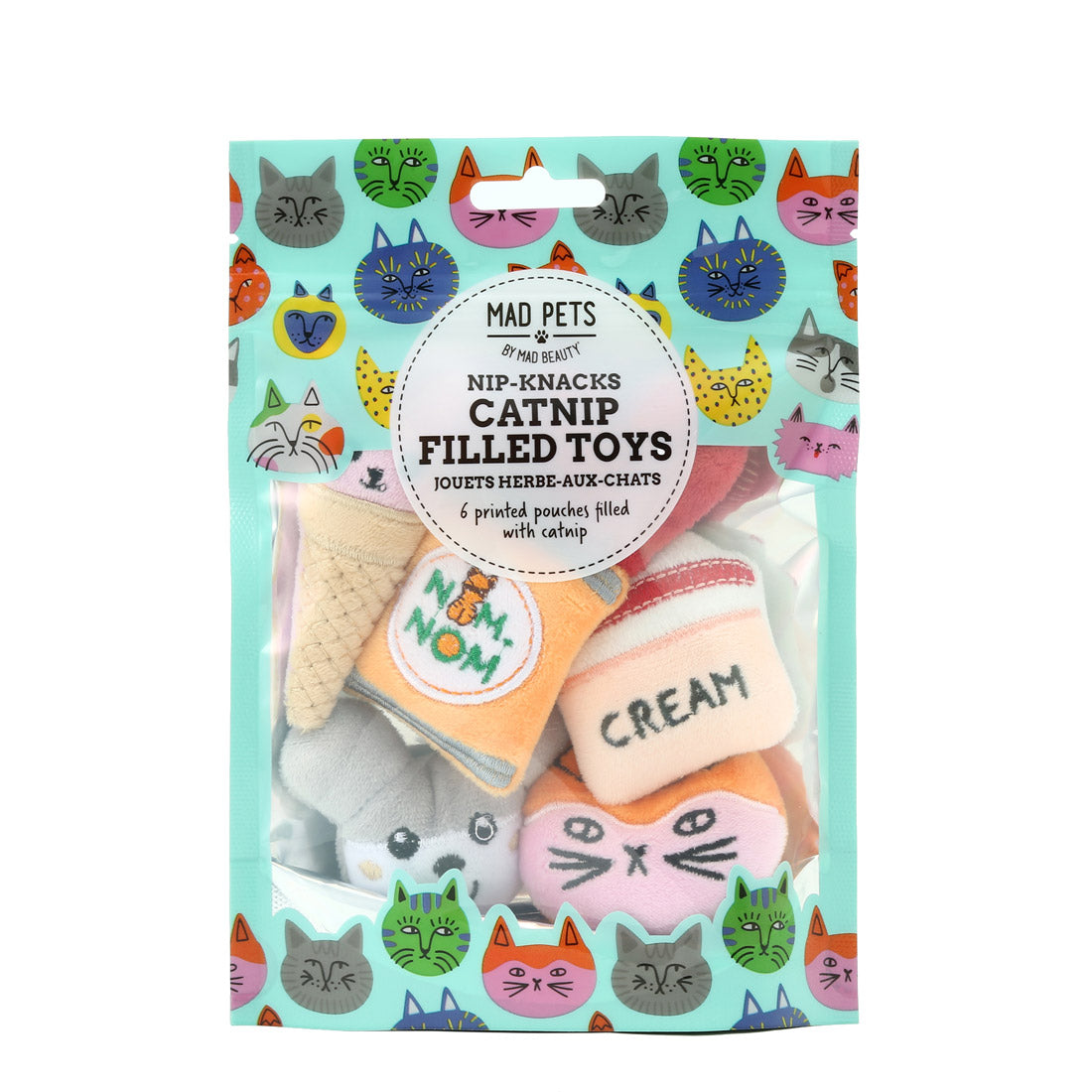 Mad Pets Nip-Knacks Catnip Filled Toys