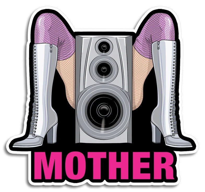 Madonna Mother Die Cut Sticker