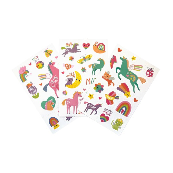 Magic Moonbeams Tattoo-Palooza Glow Temporary Tattoos