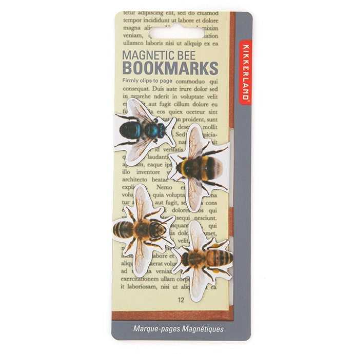 Magnetic Bee Bookmarks