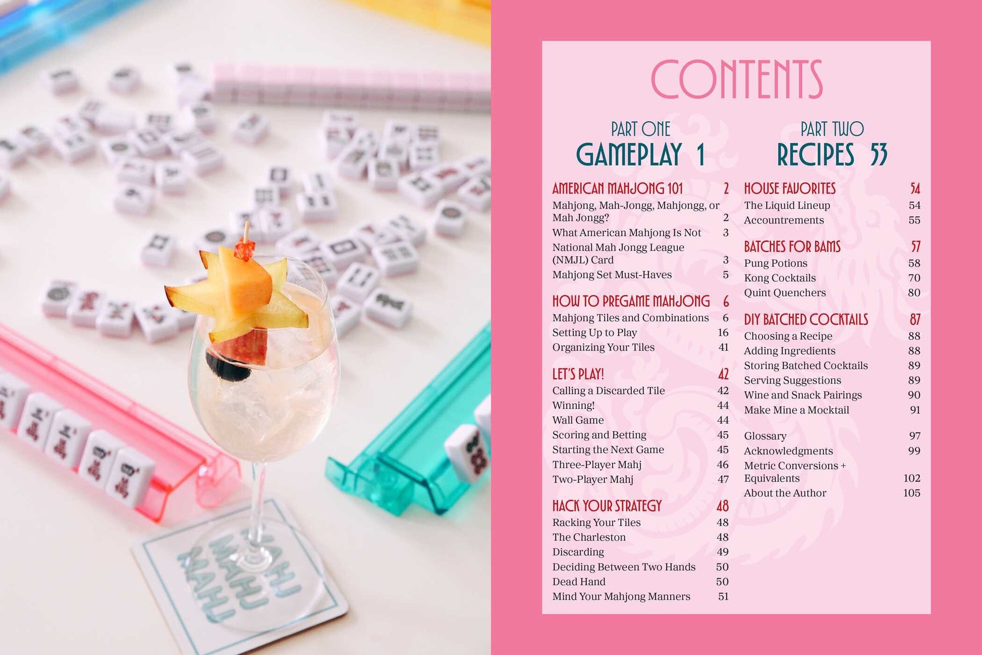 MahJ Mix Cocktail Book