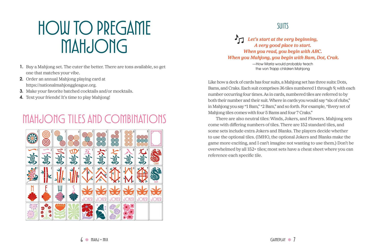 MahJ Mix Cocktail Book