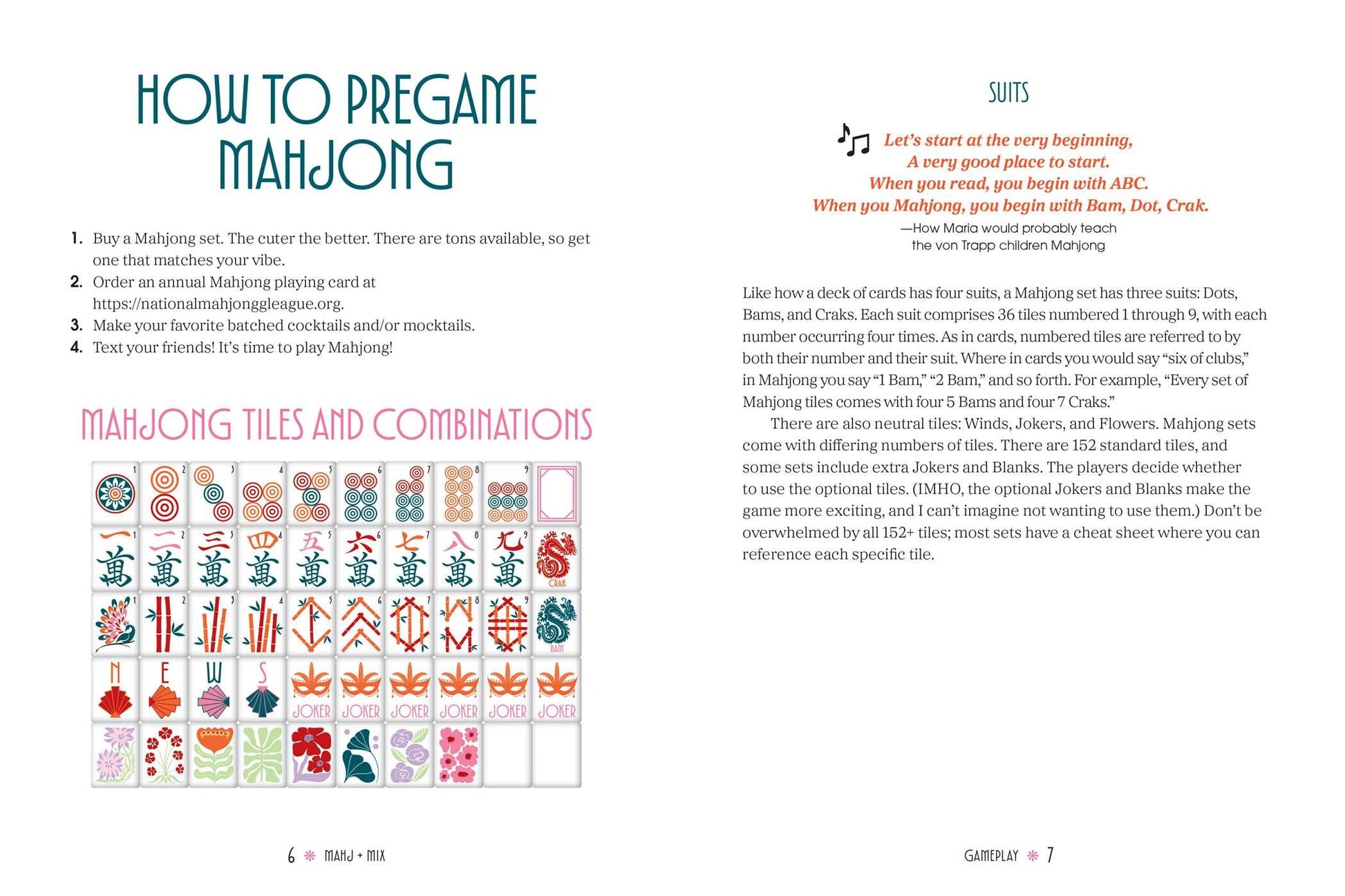MahJ Mix Cocktail Book