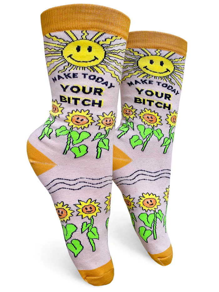 Make Today Your Bitch Women's Socks