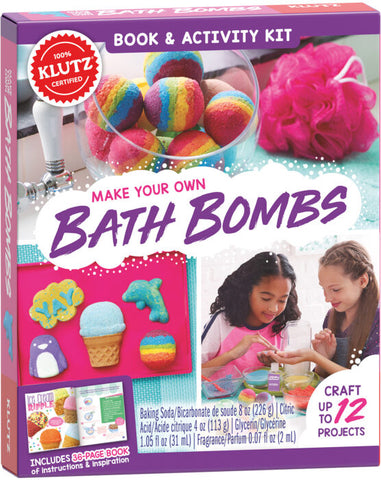 Make Your Own Bath Bombs Book & Activity Kit