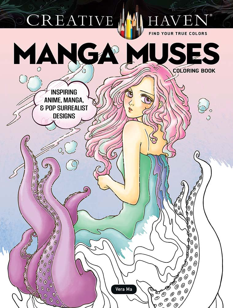Manga Muses Coloring Book Creative Haven