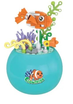 Marine Life Building Block Set Clownfish