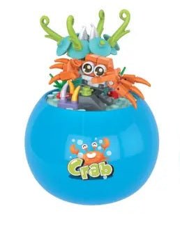Marine Life Building Block Set Crab